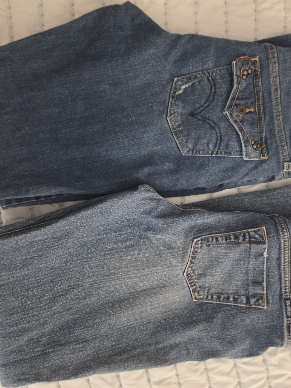 Signature by Levi Strauss Medium Blue Straight Jeans